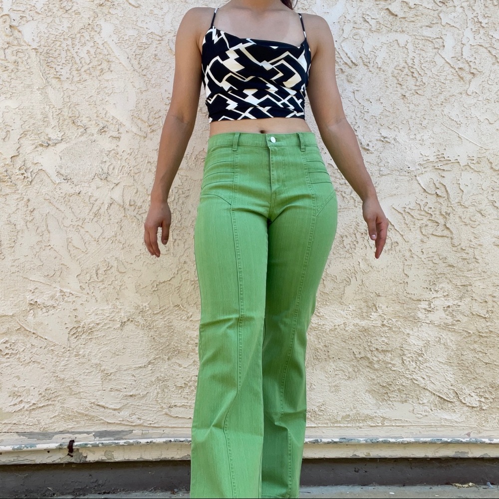 Y2K Green Jeans
